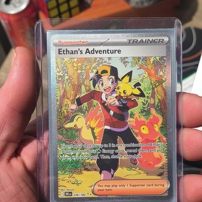 The Pokemon Company Pokemon TCG SV10 Destined Rivals Ethan's Adventure 236/182