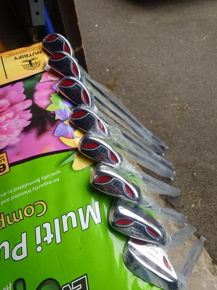 RAM Golf Laser Hybrid Irons Set 4-sw (8 Clubs) LH R Flex - Image 3 of 4