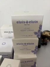 Elvis+Elvin New York Lilac Night Cream 1.7 Fl.oz./50ml. Brighten Skin.