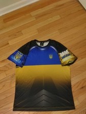 Ukraine National Arm Wrestling Team Rigid Rules 2020 Match Style Shirt Men's M