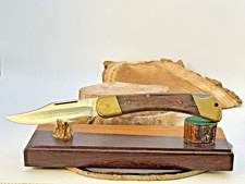 Vintage (2nd Qtr 1968) Puma 970 Plainsman Handmade Folding Knife--883.26