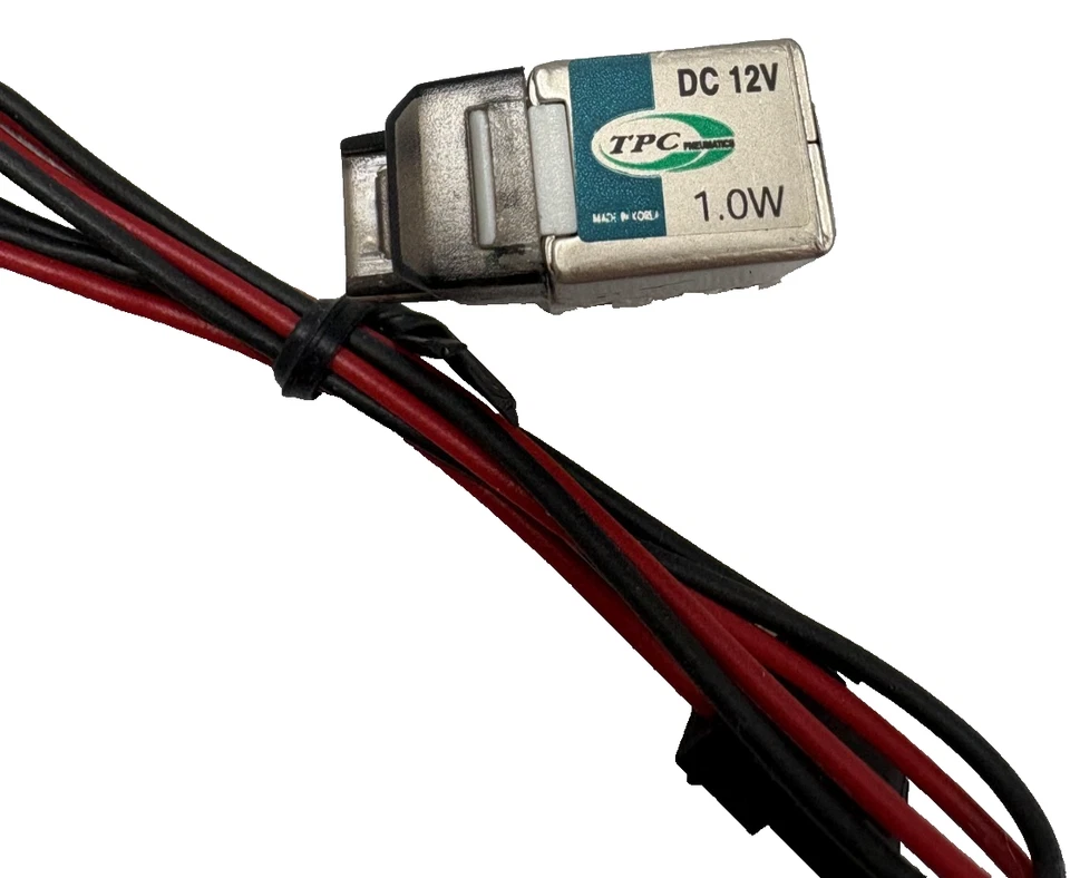 TPC 12v 1.0w Solenoid Coil c/w cable and screws - Image 2 of 3