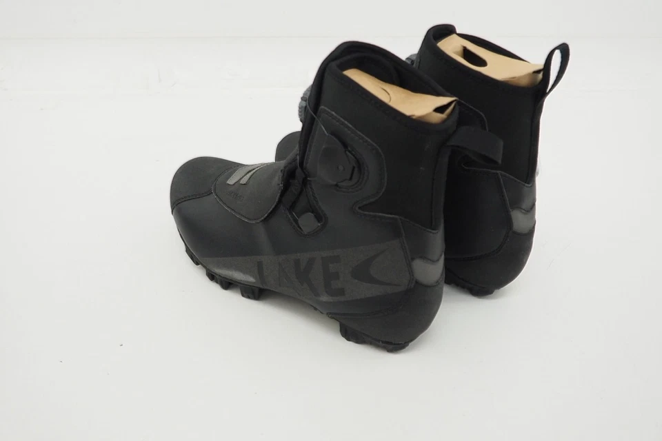 New! Lake MX146 Winter Cycling Boots Size EU 47 US 13.5 Black/Reflective - Image 3 of 4