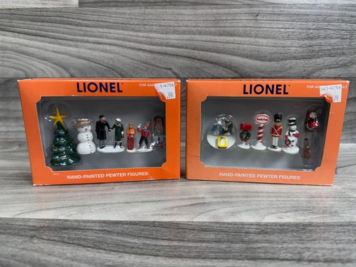 LOTE FIGURAS CÉSPED NAVIDAD PACK PERSONAS LIONEL ESCALA O 6-37852 | Zustand: New