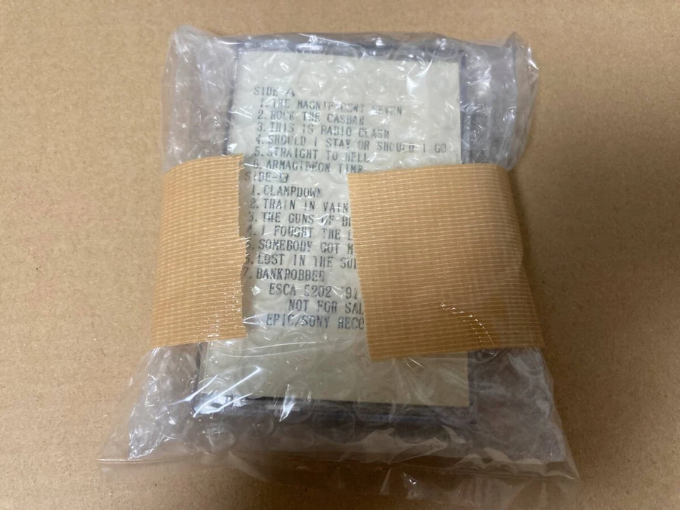 NOT FOR SALE Used Cassette Tape THE CLASH 1175 Operation confirmed JAPAN #T0406 - Image 4 of 4