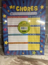My Chores Set Of 25 Chore Charts With Stickers