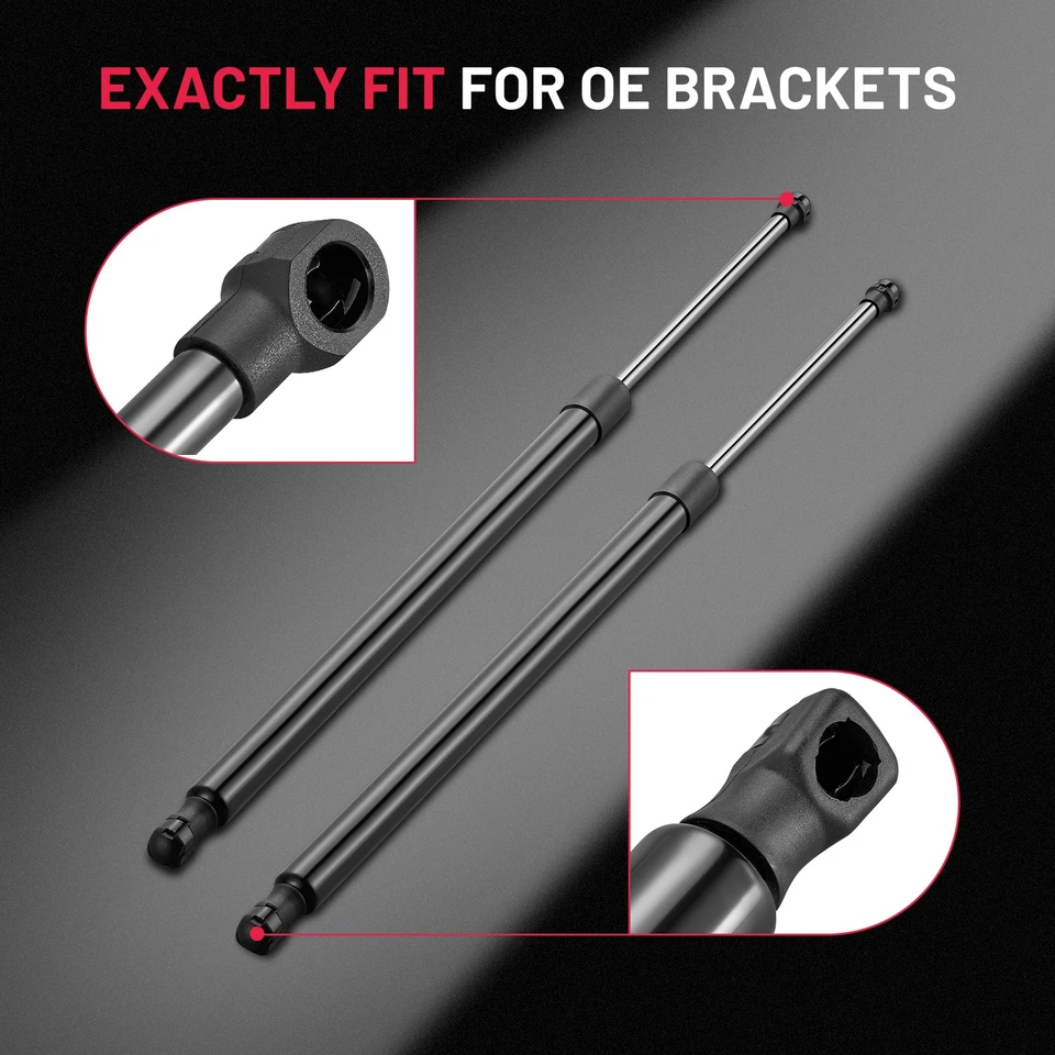 2pcs Rear Liftgate Hatch Gas Lift Supports Strut Shocks For Cherokee Wagoneer Foto 3 de 4