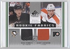 2013-14 SP Game Used Edition Jerseys Scott Laughton Beau Bennett #RF2-BL 0a1