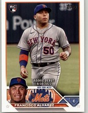 2023 Topps Update Francisco Alvarez #US255 New York Mets