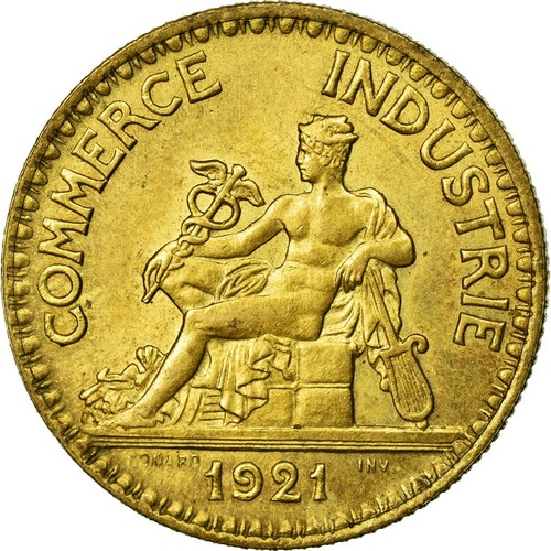 219091] Monnaie, France, Chambre de commerce, Franc, 1923, Paris, TB, Aluminum