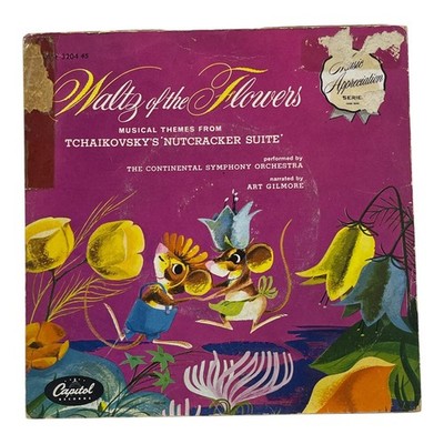 Capitol Records Waltz of the Flowers Tchaikovsky Nutcracker Suite 45rpm Vintage