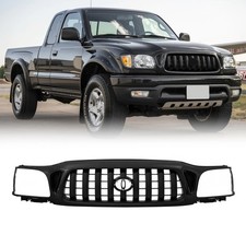 Front Grille Fit For Toyota Tacoma 2001 2002 2003 2004 Pickup Truck Black