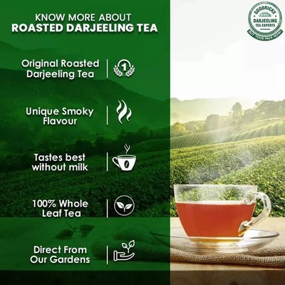 GOODRICKE Roasted Darjeeling Tea 100G Flavoury Golden Orange Pekoe