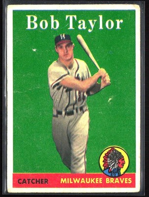 1958 Topps #164 Bob Taylor Lower Grade