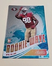 2025 Panini Absolute - Rookie Wave Mykel Williams #RW-MWS Green Spectrum