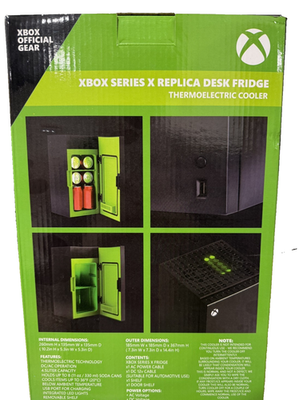 Xbox Series X 4.5L Mini Fridge - 16894 for sale online | eBay