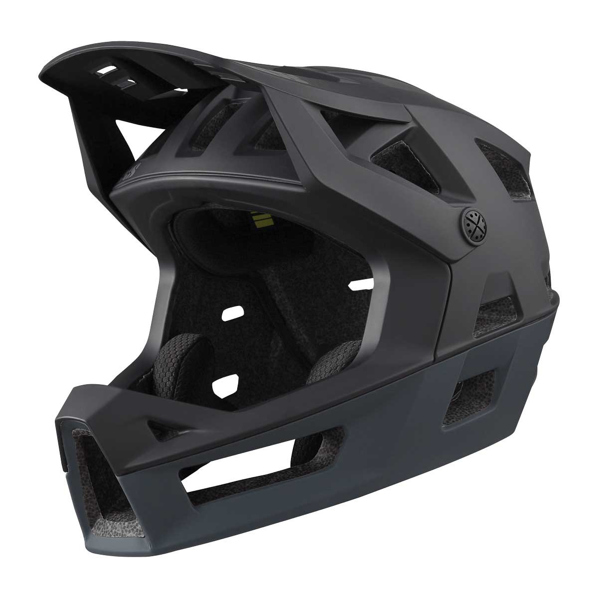 Полнолицевой шлем для горного велосипеда iXS Trigger FF Enduro черный XS49-54 см 41790₽