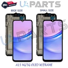 For Samsung Galaxy A15 4G/5G A155 A156 OLED LCD Touch Screen Display With Frame