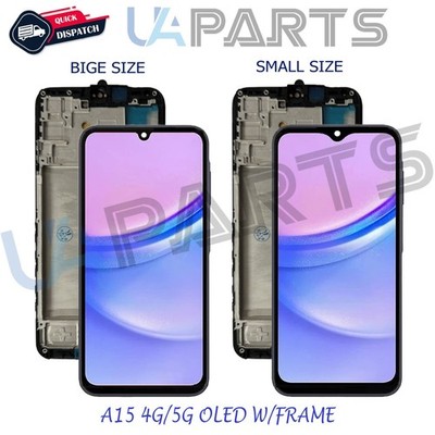 Für Samsung Galaxy A15 4G / 5G A155 A156 OLED LCD Touchscreen Display mit Rahmen