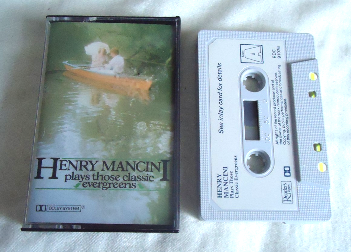 Henry Mancini Plays Those Classic Evergreens Audio Cassette tape album