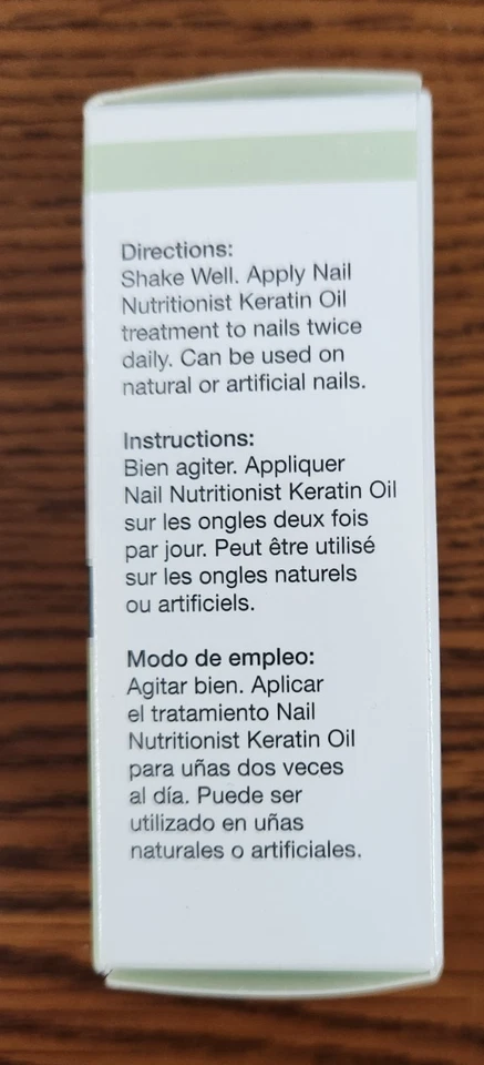 22 PIEZAS NUEVO EN CAJA NAIL TEK NUTRICIONISTA QUERATINA TRATAMIENTO DE UÑAS 0,5 oz EA Foto 3 de 4