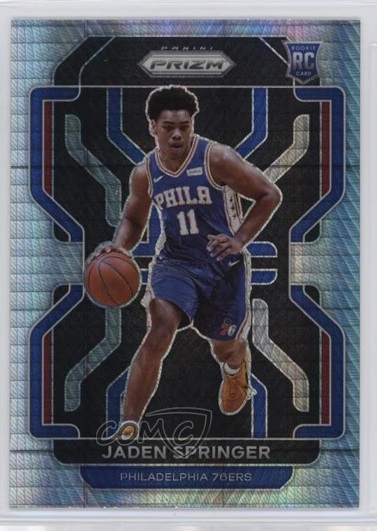 2021-22 Panini Prizm Hyper Prizm Jaden Springer #317 06ua