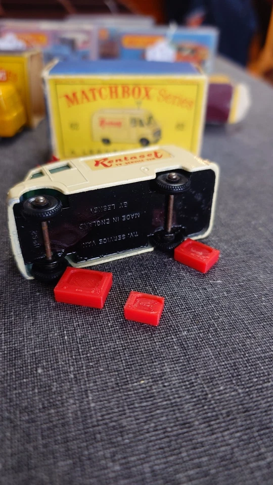 Lesney Matchbox  No 62B, Commer TV Service Van (Rentaset) 1965 Boxed - Image 4 of 4