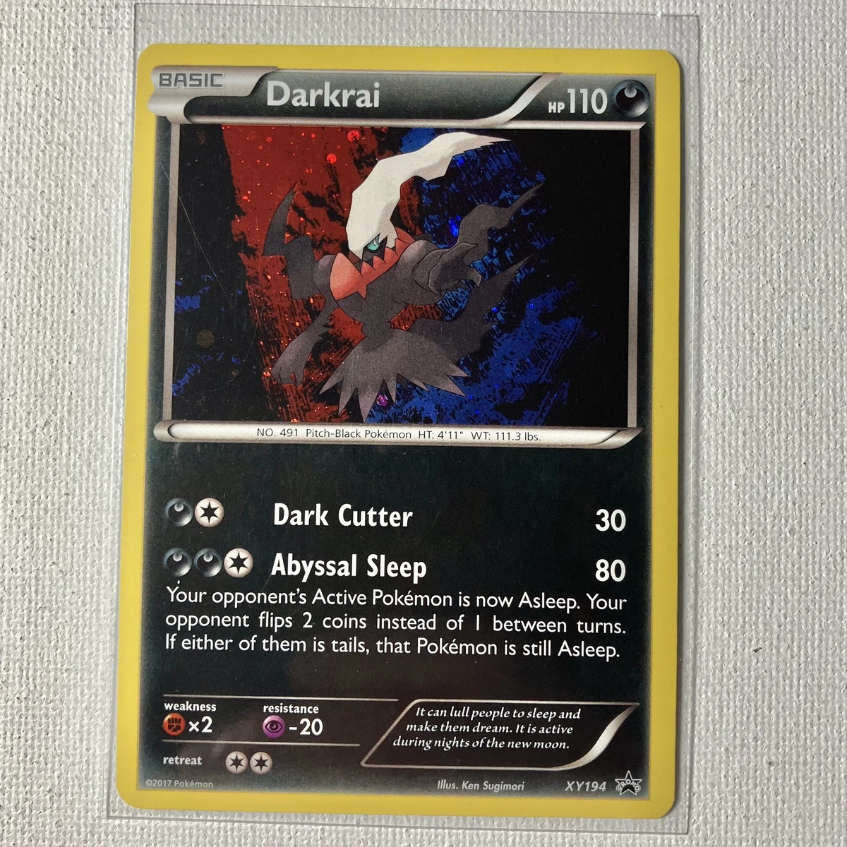 Darkrai Pokémon TCG Individual Collectible Card Game Cards for