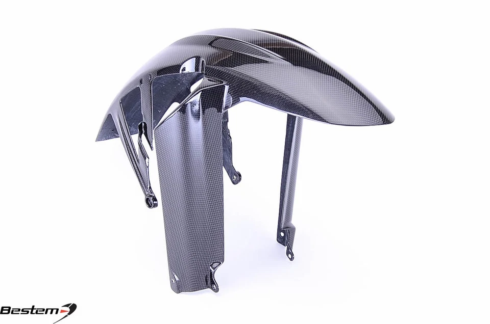 2008-2015 BMW F800GS Adventure Carbon Fiber Front Fender Mudguard Fairing 100% - Image 2 of 4