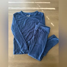 Kyte Baby Tahoe Blue Two Piece Pajamas - Size 18-24