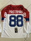 David Pastrnak Signed Czech Republic 2026 Olympics Jersey Boston Bruins JSA COA
