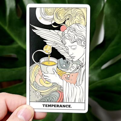 Phantom Tarot Deck 78 Cards | 10.3x6cm (4.1x2.4in) Rider-Waite