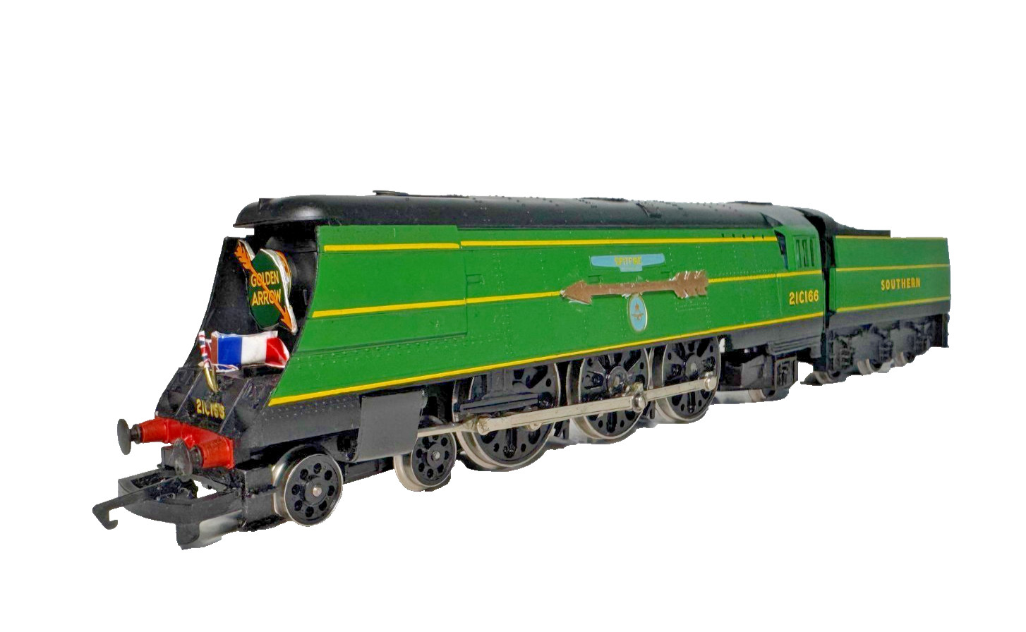 Locomotive Vapeur Hornby HO N° 82004 – Verte Et Noire, Collection Rare, Années 90