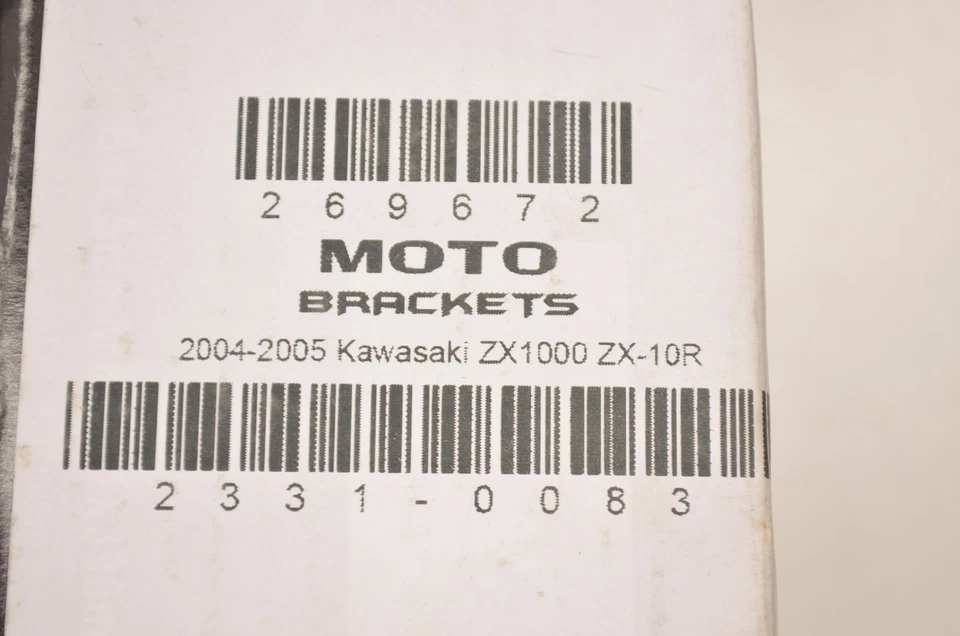 Soportes de carenado para moto 2331-0083, 269672 04-05 ZX1000 ZX-10R NOS Foto 3 de 3
