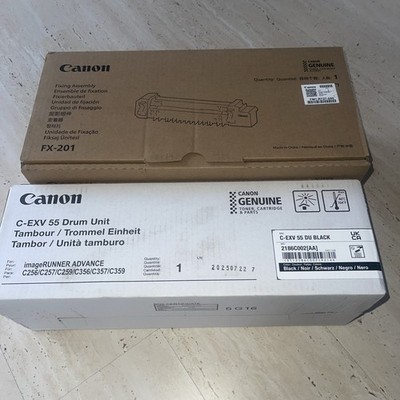 Canon C-EXV 55 Drum Unit Black und Fixierung FX-201 Neu und OVP 