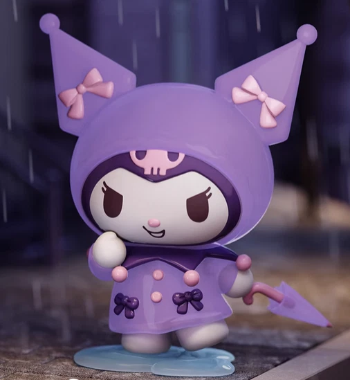 Sanrio это дождливый день фигурка игрушки Kuromi подарок HOT подтвержденный слепой коробке #MSF - Изображение 2 из 4
