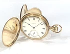 1912 Quality ELGIN 15j. R/Gold Full Hunter Pocket Watch. SERVICED, GWO. Antique.