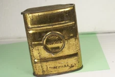 Vintage Justrite Vintage Miner's Carbide Flask or Pocket Tin for Miner's  Lamps