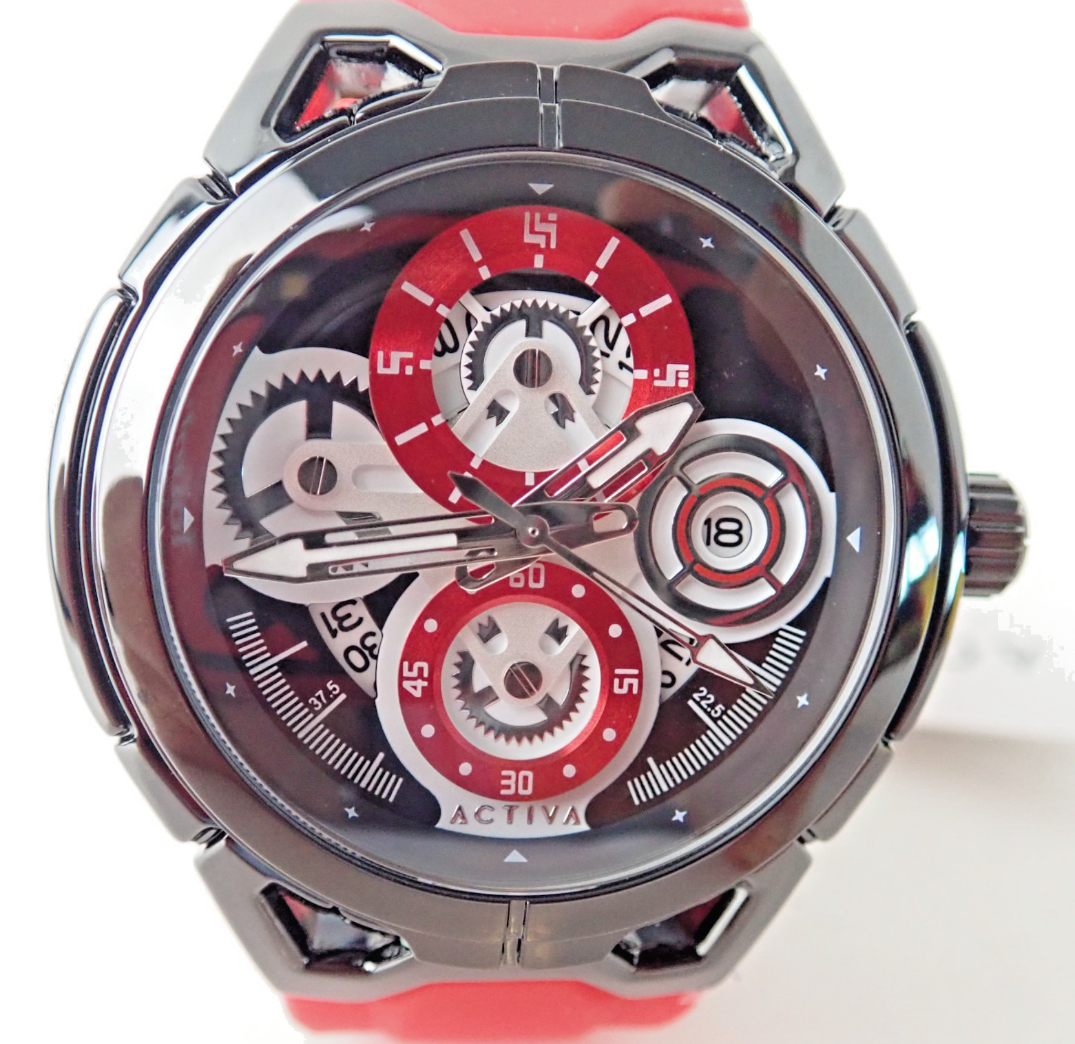 🔥🔥🔥🔥ULTRA RED NIB Activa X Invicta Men's Watch -