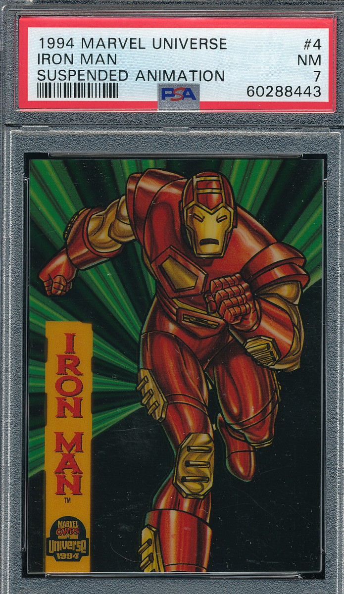 MARS/MAKE IT RIGHT（1982） SUSPENDED ANIMATION IRON MAN PSA 7 NM 1994 MARVEL UNIVERSE