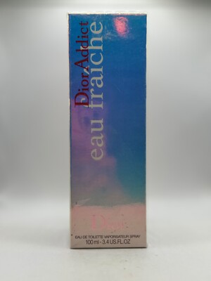 DIOR ADDICT EAU FRAICHE BY DIOR 100ML EDT VINTAGE SPRAY (NEW WITH BOX & SEALED)