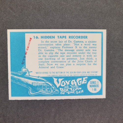 TARJETAS DE VIAJE AL FONDO DEL MAR tu elección alto grado más nuevo montado - como nuevo 1965 - Imagen 33 de 133