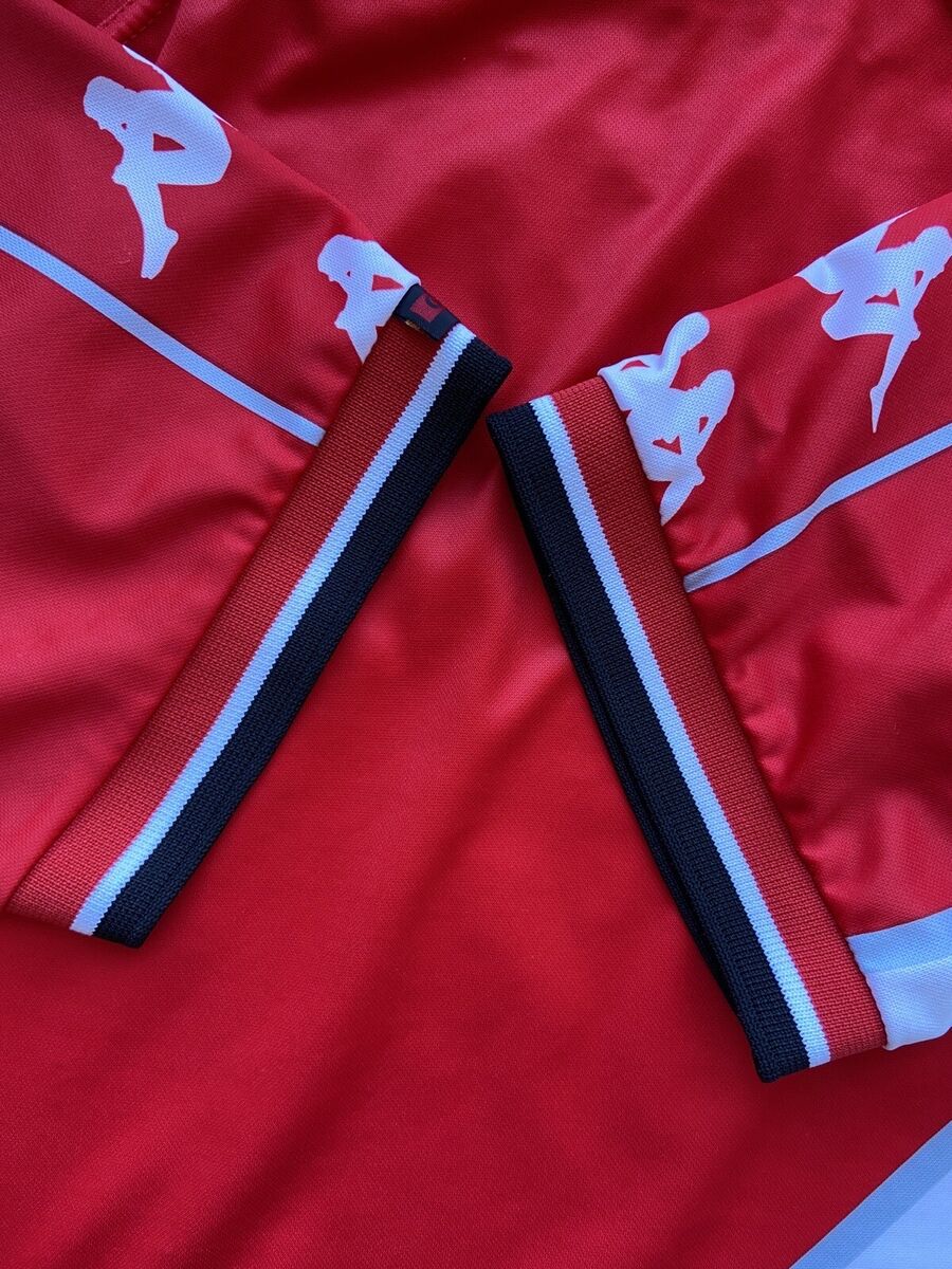 AS MONACO 1999 2000 HOME FOOTBALL SHIRT SOCCER JERSEY KAPPA AS MONACO 1999 2000 HOME FOOTBALL SHIRT SOCCER JERSEY KAPPA