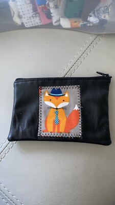 Most Coin Zippered Pouch Fox