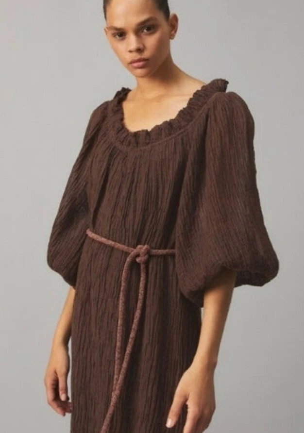 Abito con collo arricciato Tory Burch taglia small $498