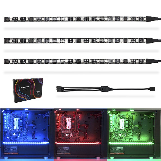 led strip pc case
