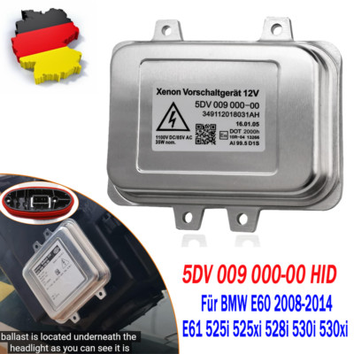 5DV009000-00 Xenon Steuergerät Vorschaltgerät Für BMW 5er 7er X6 VW GOLF Skoda