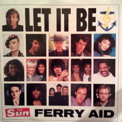 Ferry Aid - Let It Be / VG+ / 12'''', Single