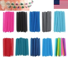 1000pc Orthodontic Elastic Ligature Tie Rubber Braces Dental Ligadura Ortodoncia