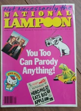 National Lampoon Magazine April 1984 You Can Parody Anything Issue Humor Satire